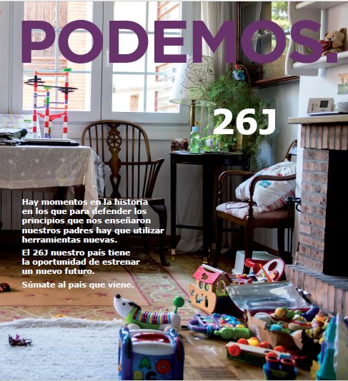 Carátula Ikea Podemos